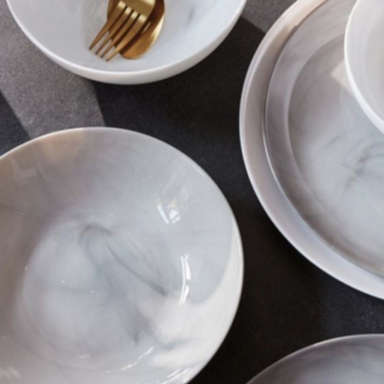 Тарелка суповая 20см ДИВАЛИ МАРБЛ ГРАНИТ