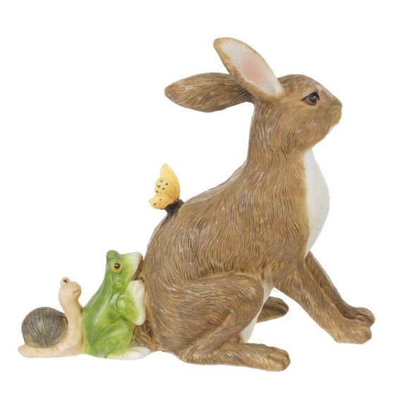 Фигурка декоративная &quot;Заяц&quot;, L13 W5,5 H13 см