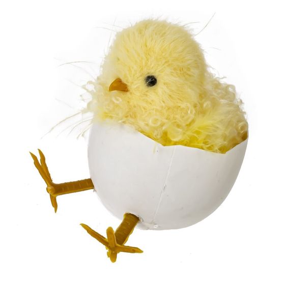 Изделие декоративное подвесное &quot;Цыпленок&quot; (блок 6шт), L7 W5 H7 см, 3в.