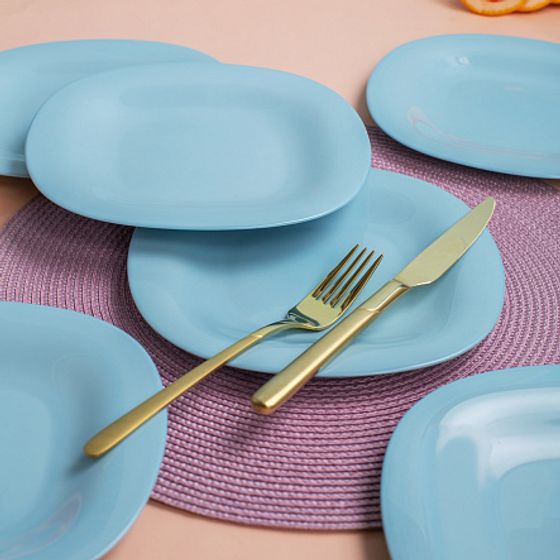 Тарелка десертная КАРИН ПАРАДАЙЗ БЛЮ 19.5см