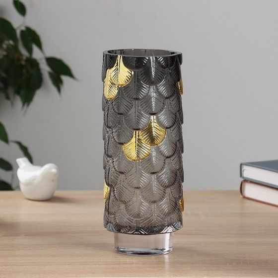 Ваза настольная «Хайди», 24.5×9.5 см, стекло