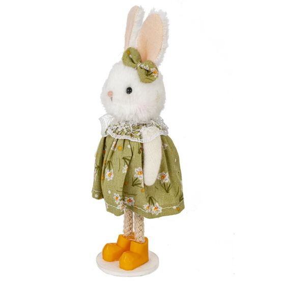 Фигурка декоративная &quot;Зайка&quot; (блок 12шт), L5 W3 H15 см, 3в.