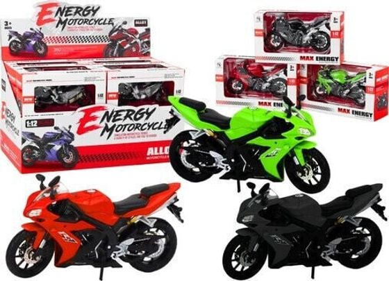 LeanToys Motocykl Motor Sportowy 1:12 Figurka Model Kolekcjonerski Ścigacz Mix