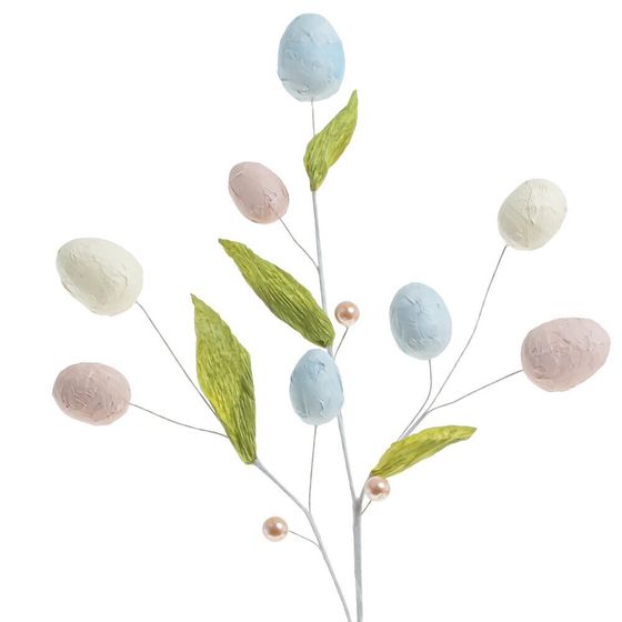 Ветка искусственная &quot;Пасхальная&quot;, L13 W13 H45 см