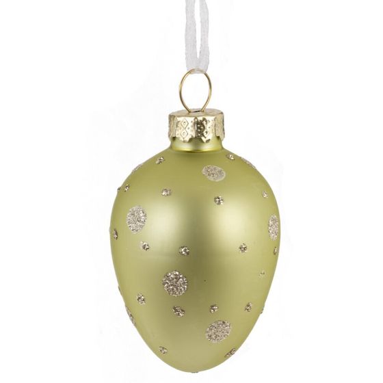 Набор из 6-ти изделий декоративных подвесных &quot;Яйцо пасхальное&quot; (4*6), L13 W16 H4 см