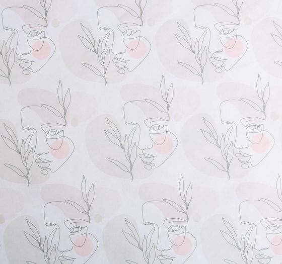 !Бумага упаковочная 2 штуки крафтовая «Силуэты», 50 х 70 см