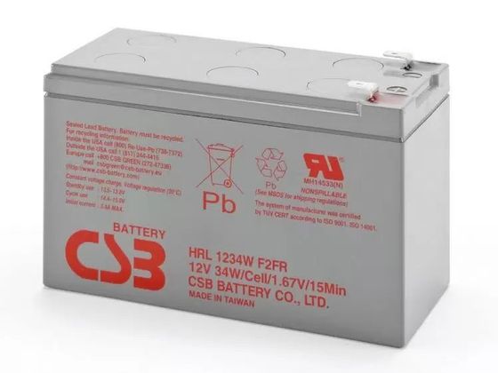 Батарея для ИБП CSB HRL1234W F2 FR мощность 12В емкость 8.5Ач