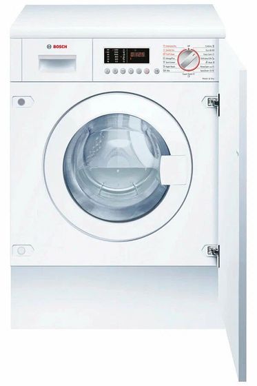 Стиральная машина Bosch WKD28543EU белый 7кг 1400об/мин с сушкой встаеваемая