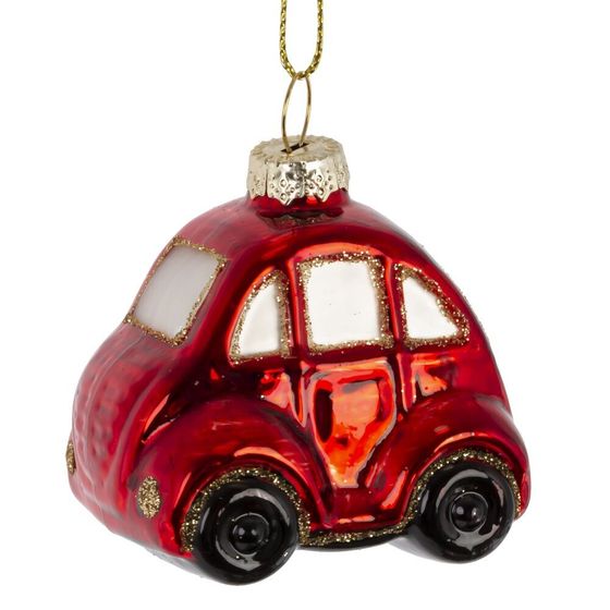 Украшение новогоднее "Машина", L5,5 W4,5 H6,5 см