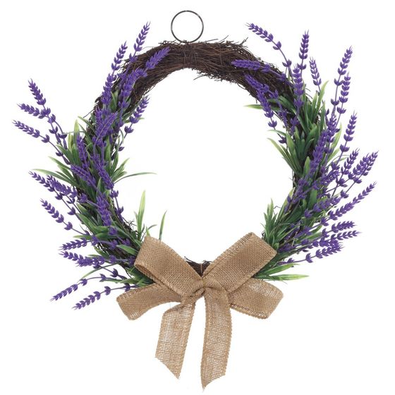 Изделие декоративное "Венок", L39 W46 H9 см