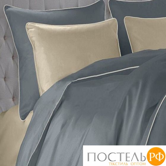 113310102-сгL02 Наволочка Satin Luxe 70х70 Мистический серый