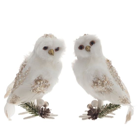 Фигурка декоративная &quot;Сова&quot;, L10 W9 H15 см, 2в.