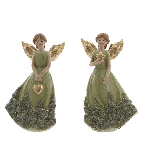 Фигурка декоративная &quot;Ангел&quot;, L5 W3,5 H9 см, 2в.