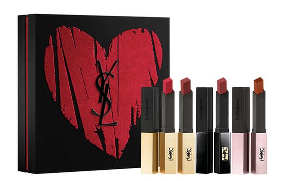 SAINT LAURENT Unbridled Advance Thin Lipstick Limited Edition Gift Boxes Pack Of 4