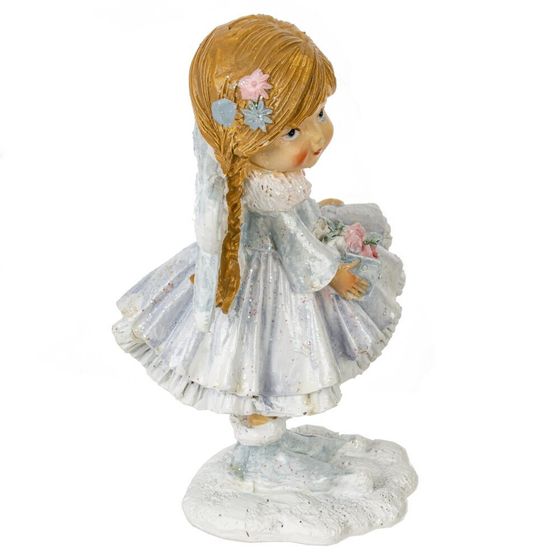 Фигурка декоративная &quot;Девочка-фея&quot;, L8 W8,5 H11 см