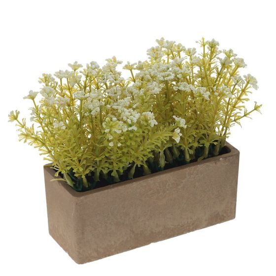 Цветочная композиция, L21 W13 H16 см, 2в.