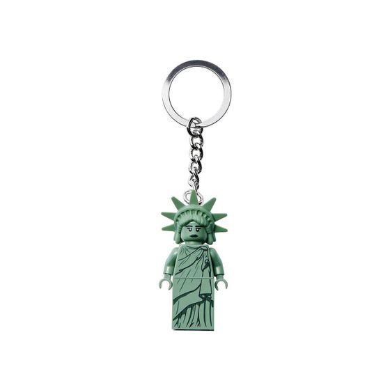 Брелок для ключей LEGO Lady Liberty, строительные блоки 854082