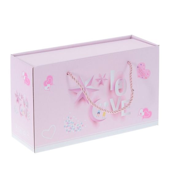 Набор из 2-х кружек с крышкой и ложкой, 400 мл, L11,5 W8,5 H10,5 см