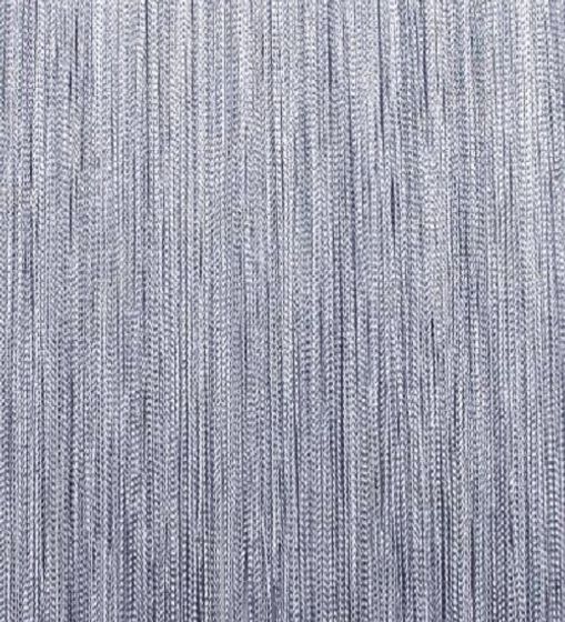 !09 Нитяная занавеска цвет серый с пайетками (300*300)