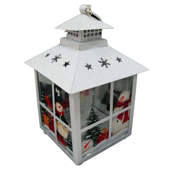 Подсвечник &quot;Фонарик&quot;, L15 W15 H24,5 см