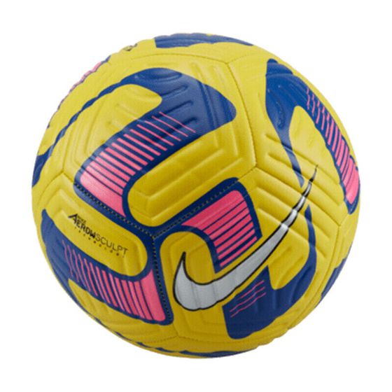 Nike Size 3 4 5 Balls Soccer Rubber Unisex White Fluorescent