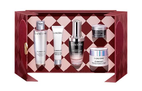 LANKOU Advanced Genifique Full Star Box Skincare Sets Moisturizes And Moisturizes Checkerboard Limited 5-Piece Set