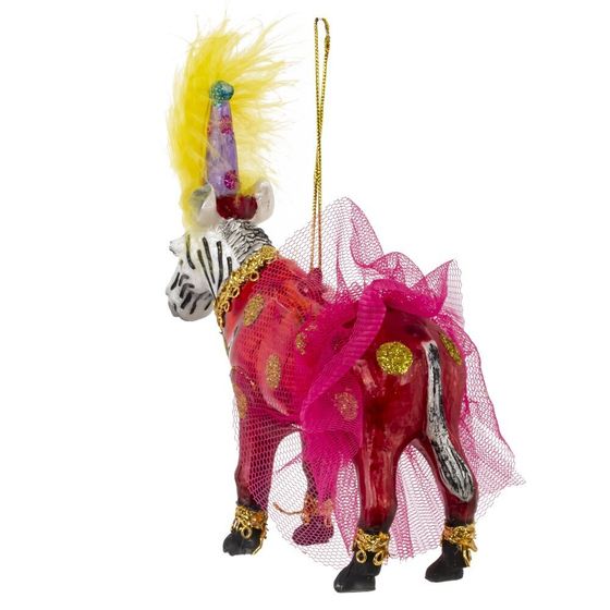 Украшение новогоднее &quot;Зебра&quot;, L11,5 W4 H13 см