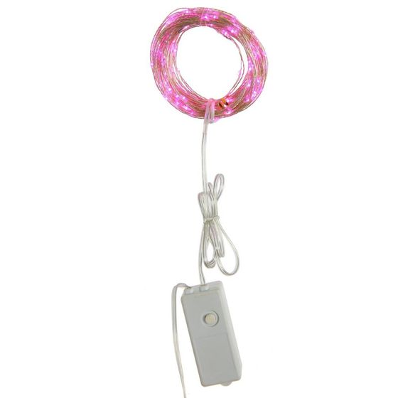 Электрогирлянда (200 фиолет), L2000 W0,1 H0,1 см