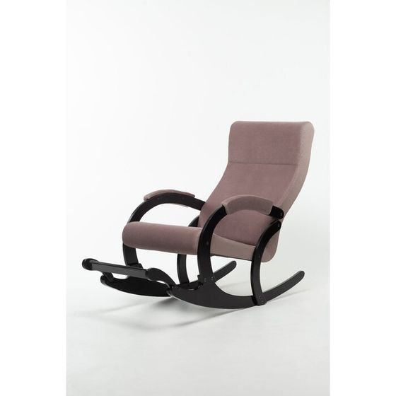 Кресло-качалка «Марсель», ткань микровелюр, цвет jawa