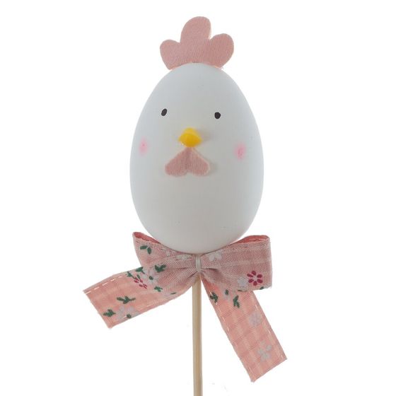 Изделие декоративное (вставка) "Яйцо пасхальное" (блок 12 шт) (4*11), L3,5 W4 H26 см, 2в.