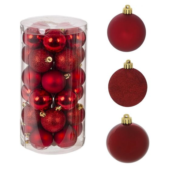 Набор из 30шт Украшение новогоднее &quot;Шар&quot;, D 5 см, L13,5 W13,5 H26 см