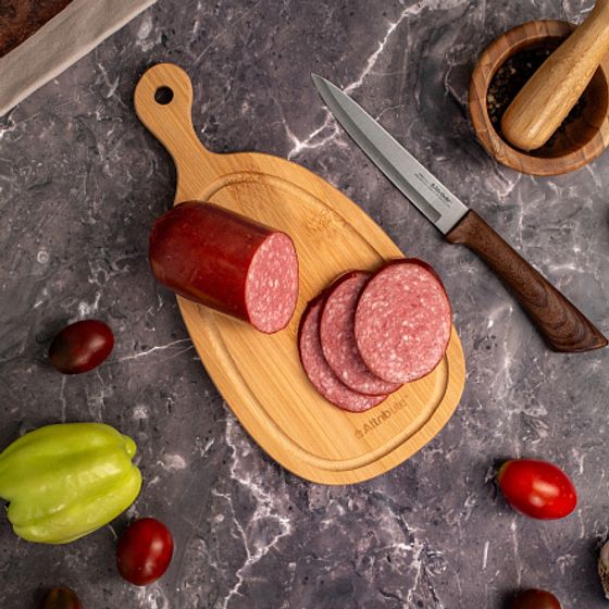 Разделочная доска BAMBOO CURVE 28x14x1.5см