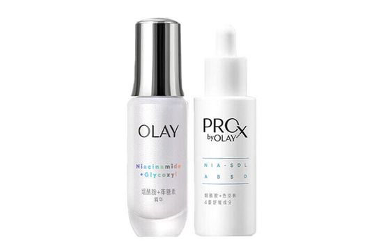 OLAY White Bottle Whitening Essence Combination Skincare Sets Tightening Hydrating Repairing 30ml+40ml