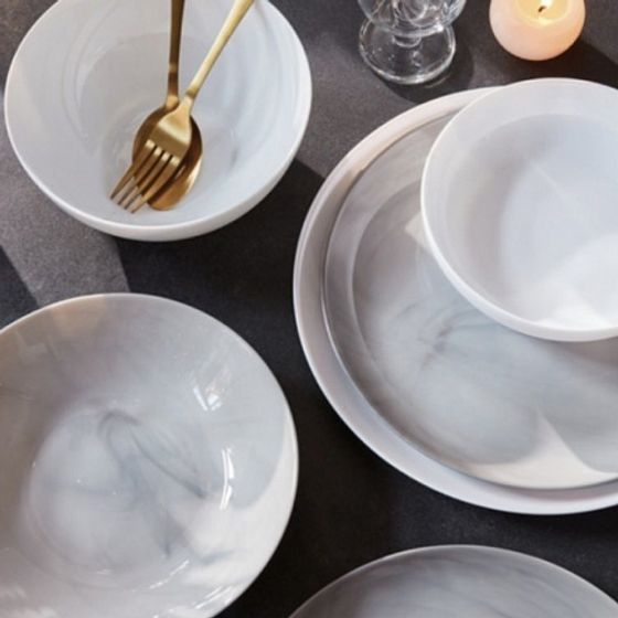 Тарелка десертная ДИВАЛИ МАРБЛ 19см