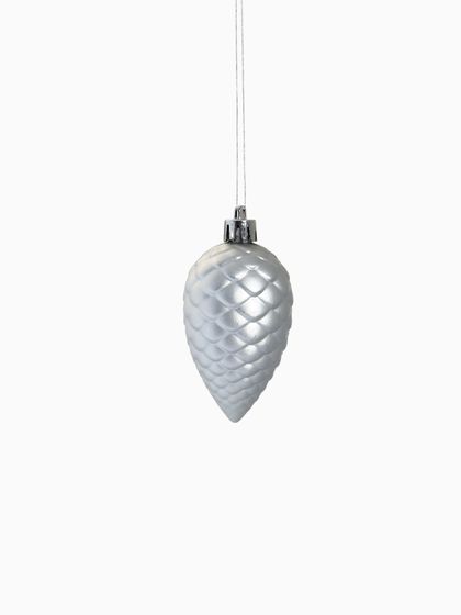 !09 Набор елочных игрушек 12 штук «Шишка», d=7 см. цвет микс