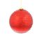 Украшение новогоднее Шар &quot;Спираль красная&quot;, D 15 см, L15 W15 H15 см