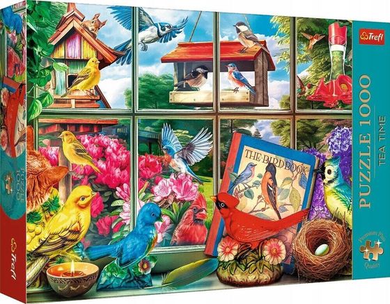 Trefl Puzzle 1000 elementów Premium Plus Quality Świat ptaków