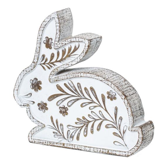 Фигурка декоративная &quot;Заяц&quot;, L20 W3,5 H18 см