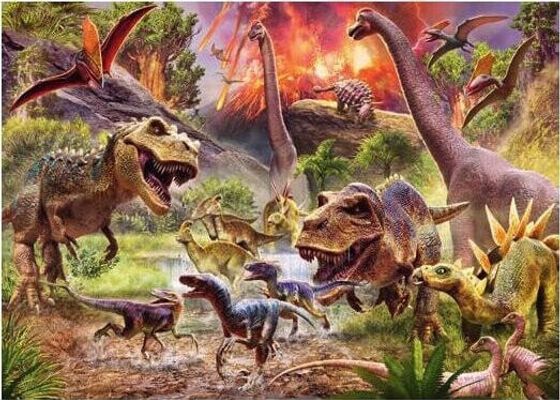 Ravensburger Puzzle 60el Dinozaury 051649 Ravensburger