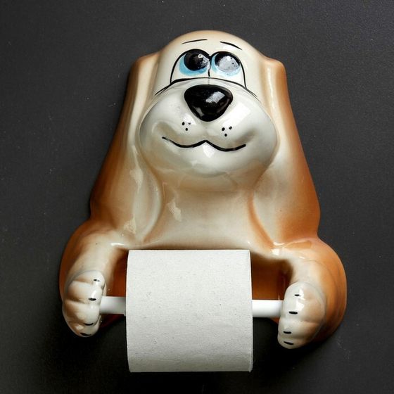 Держатель для туалетной бумаги &quot;Собака&quot;