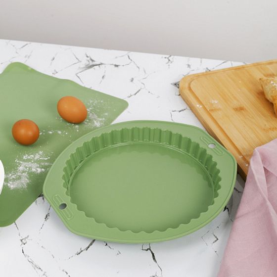 Форма для пирога OLIVE 27х29см с волнистым краем