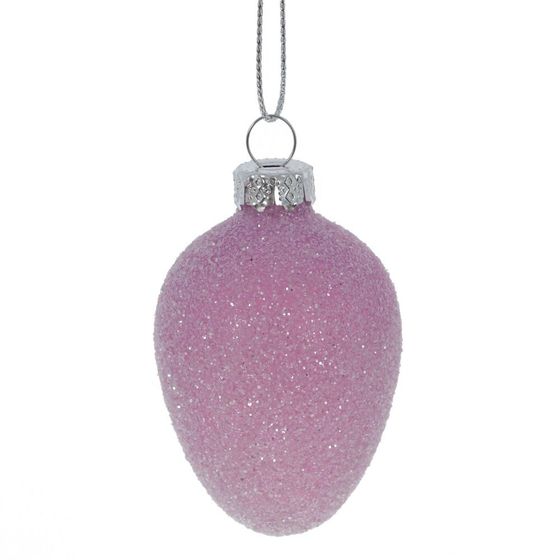 Набор из 6-ти изделий декоративных подвесных &quot;Яйцо пасхальное&quot; (4*5), L13 W15,5 H4 см