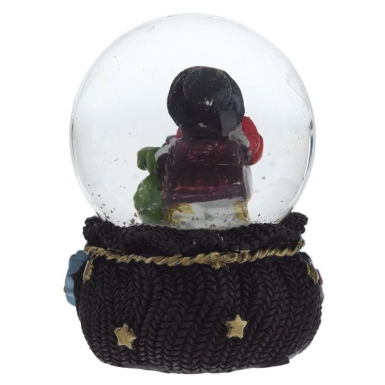 Фигурка декор в стекл шаре &quot;Дед Мороз/Мишка/Олень&quot;, D 4.5 см, L4,5 W5 H6 см, 4в.