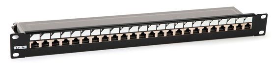 Патч-панель Hyperline PP3-19-24-8P8C-C5E-SH-110D 19&quot; 1U 24xRJ45 кат.5e FTP