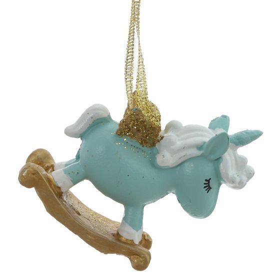 Фигурка декоративная подвесная &quot;Лошадка&quot;, L6 W2 H5 см, 3в.