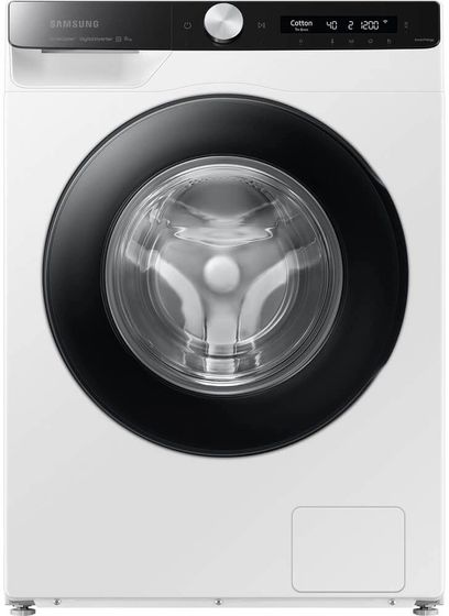 Стиральная машина Samsung WW80AG6S28AELP белый, 8кг, 1200об/мин, с паром, инвертор