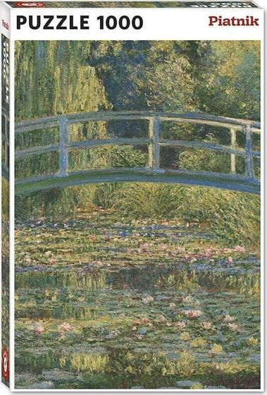 Piatnik Puzzle 1000 - Monet, Most nad stawem PIATNIK