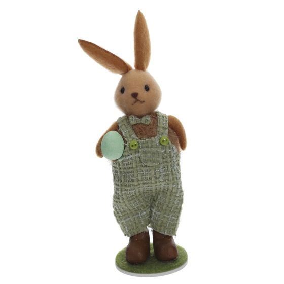 Фигурка декоративная "Зайка" (блок 12шт), L7 W4,5 H16 см, 2в.