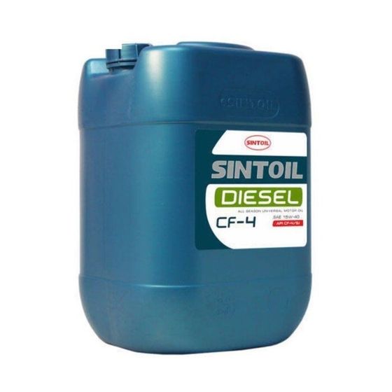 Масло моторное Sintoil/Sintec 15W-40, Diesel, CF-4/SJ, дизель, 20 л