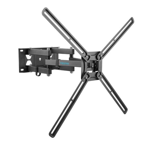 Кронштейн для телевизора Kromax CORBEL-9 титан 32&quot;-75&quot; макс.55кг настенный поворот и наклон (90593)